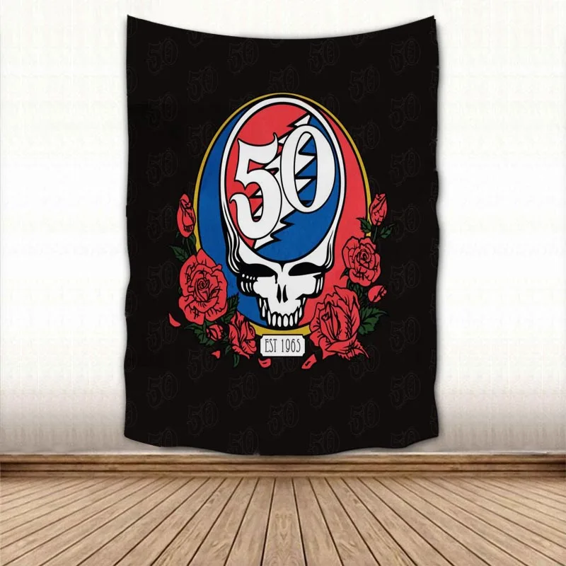 Beautiful Grateful Dead Skull Tapestry Wall Hanging Wall Fabric Tapestry Art Home Decoration Sleeping Pad Wall Carpet Dorm Decor
Beautiful Grateful Dead Skull Tapestry Wall Hanging Wall Fabric Tapestry Art Home Decoration Sleeping Pad Wall Carpet Dorm Decor