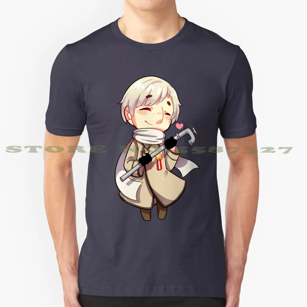 Черно-белая футболка для мужчин и женщин Hetalia Россия Chibi с мультяшным принтом
Черно-белая футболка для мужчин и женщин Hetalia Россия Chibi с мультяшным принтом