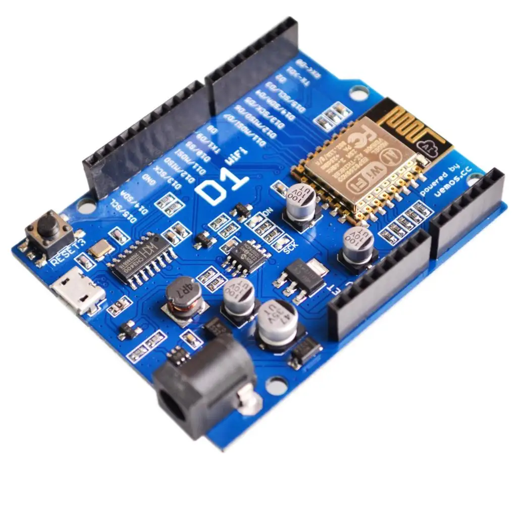 ESP 12E WeMos D1 WiFi uno на основе ESP8266 щит для arduino совместимый|Промышленные компьютеры и