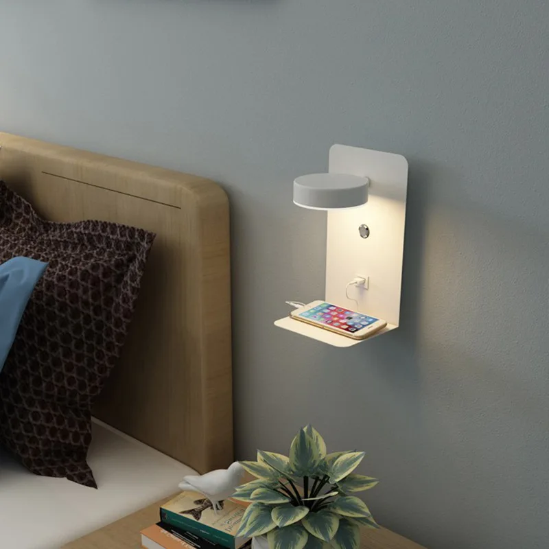 Modern Indoor LED Wall Light With Dimming Switch and DC5V USB Charging Function Bedroom Decoration Wall Lamp
Modern Indoor LED Wall Light With Dimming Switch and DC5V USB Charging Function Bedroom Decoration Wall Lamp