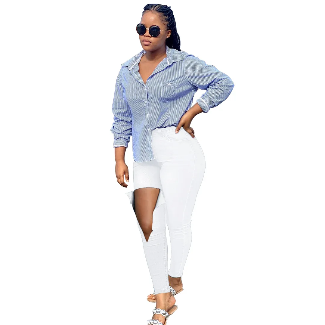 Women Jeans 2021 Autumn Fashion Hollow Out Solid High Waist Denim Pants Zipper Pencil Jeans Night Club Party S-3XL High Quality
Women Jeans 2021 Autumn Fashion Hollow Out Solid High Waist Denim Pants Zipper Pencil Jeans Night Club Party S-3XL High Quality