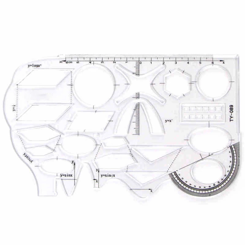 Multifunctional Math Template Ruler Students Drawing Geometry Template Ruler Math Geometric Rulers Stationery Supplies School
Multifunctional Math Template Ruler Students Drawing Geometry Template Ruler Math Geometric Rulers Stationery Supplies School