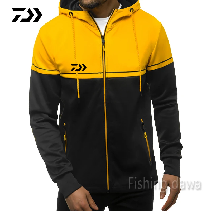 Daiwa Fishing Jacket 2021 Spring Autumn Patchwork Fishing Clothing Gamakatsu Breathable Outdoor Sport Fishing Hoodie Thin Men
Daiwa Fishing Jacket 2021 Spring Autumn Patchwork Fishing Clothing Gamakatsu Breathable Outdoor Sport Fishing Hoodie Thin Men