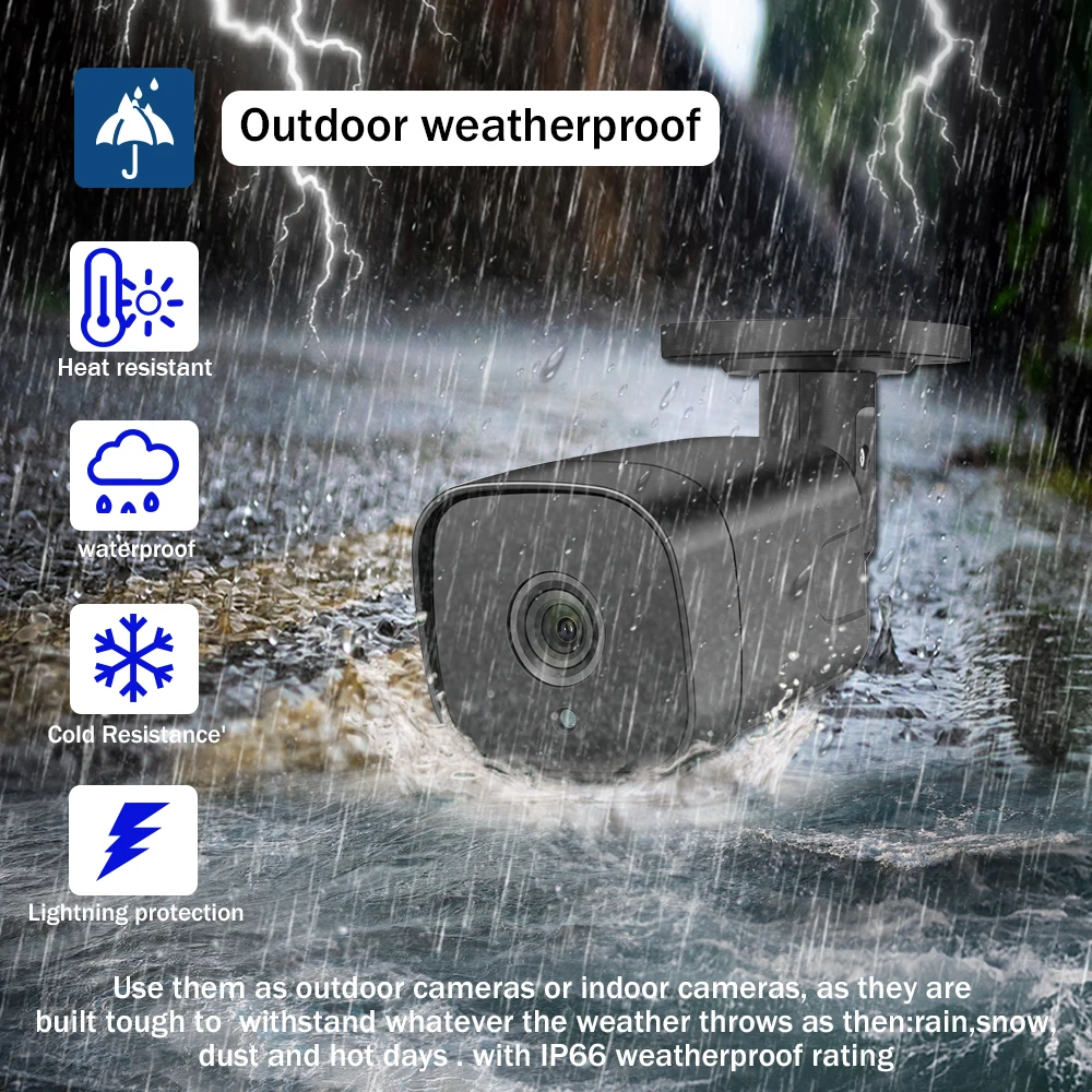 Audio POE IP Camera in Surveillance camera HD 5.0MP 2592*1944P Email Alert XMEye ONVIF P2P Motion& Face Detection RTSP DC12V&48V
Audio POE IP Camera in Surveillance camera HD 5.0MP 2592*1944P Email Alert XMEye ONVIF P2P Motion& Face Detection RTSP DC12V&48V