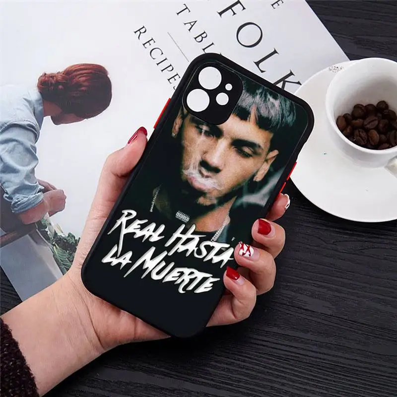 Fashion Anuel AA Rapper Phone Case Matte Transparent for iPhone 7 8 11 12 s mini pro X XS XR MAX Plus cover funda
Fashion Anuel AA Rapper Phone Case Matte Transparent for iPhone 7 8 11 12 s mini pro X XS XR MAX Plus cover funda