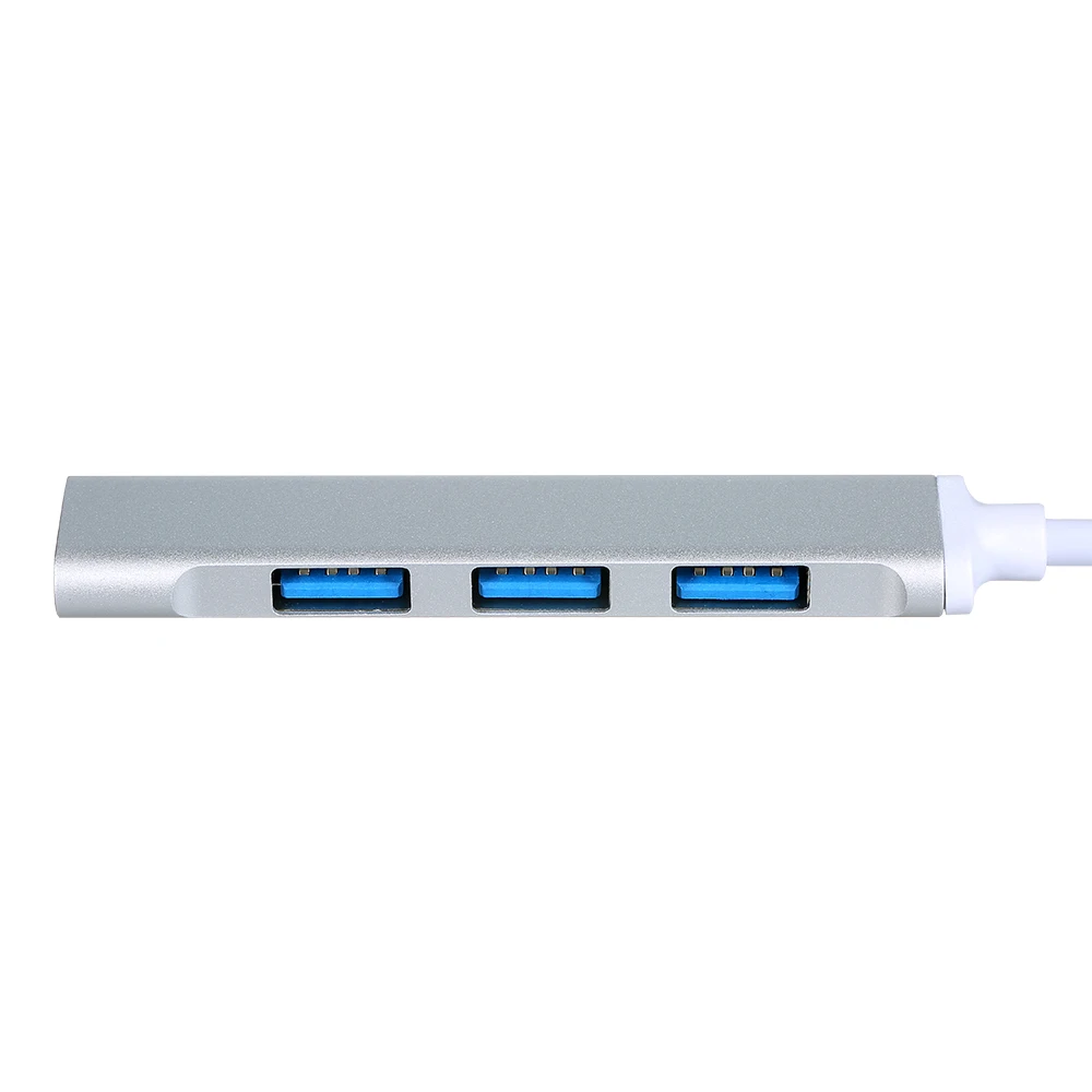 NEW2022 Mini Type-C to USB Adapter 4-in-1 Hub with USB2.0/USB3.0 Ports Type-C Male to USB Female OTG Adapter Portable Silver
NEW2022 Mini Type-C to USB Adapter 4-in-1 Hub with USB2.0/USB3.0 Ports Type-C Male to USB Female OTG Adapter Portable Silver