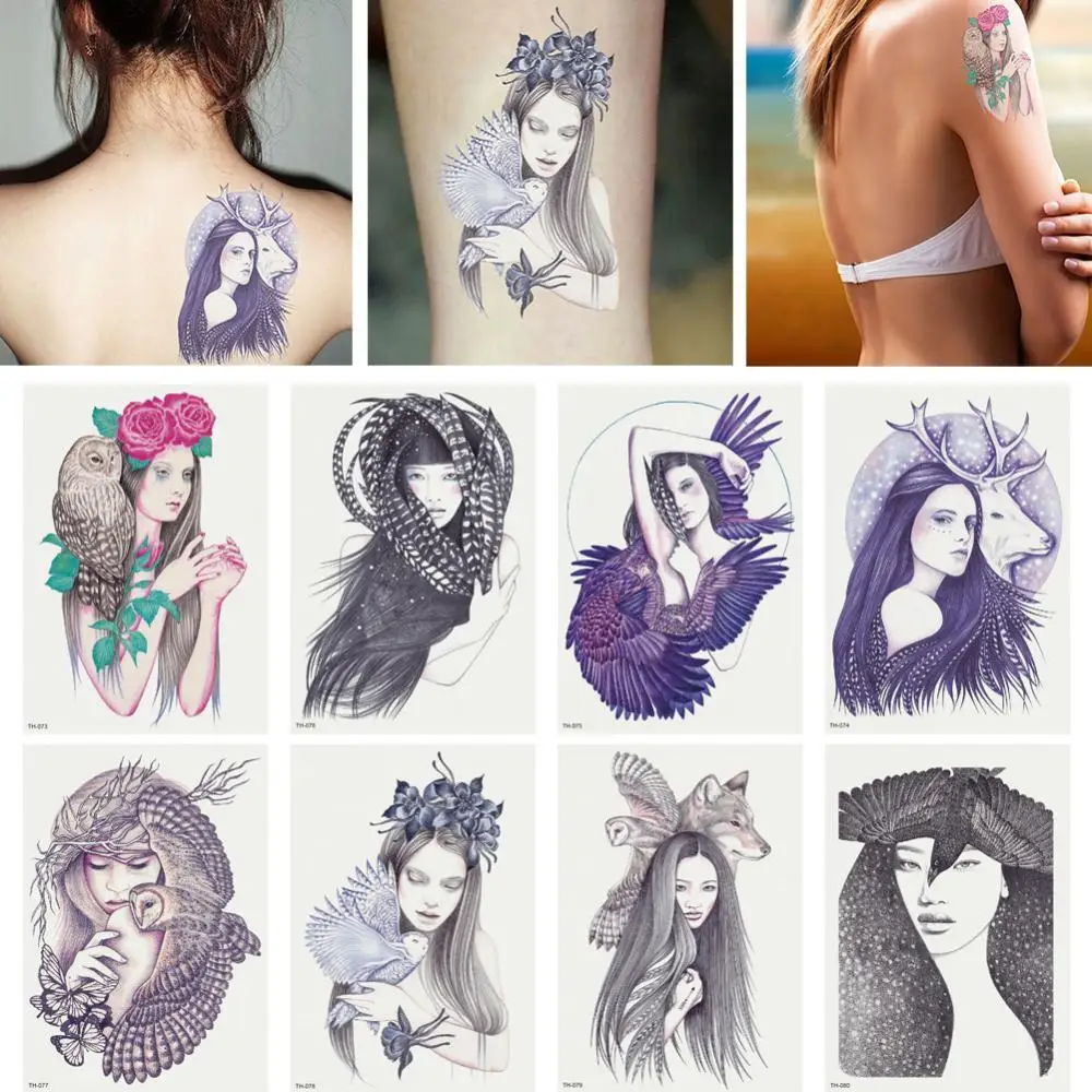 50% Hot Sale Fashion Animal Girl Pattern Arm Body Art Waterproof Temporary Tattoo Sticker
50% Hot Sale Fashion Animal Girl Pattern Arm Body Art Waterproof Temporary Tattoo Sticker