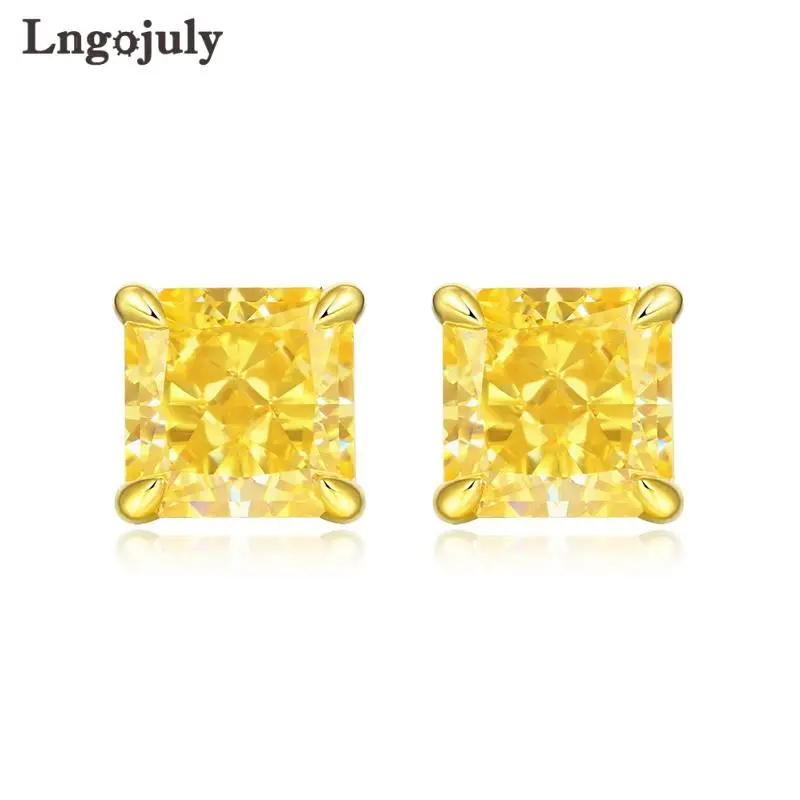 Fine Jewelry 925 Sterling Silver Women Earrings Luxury High Carbon Diamond Earring For Women Bride Wedding Party Jewelry Gifts
Fine Jewelry 925 Sterling Silver Women Earrings Luxury High Carbon Diamond Earring For Women Bride Wedding Party Jewelry Gifts