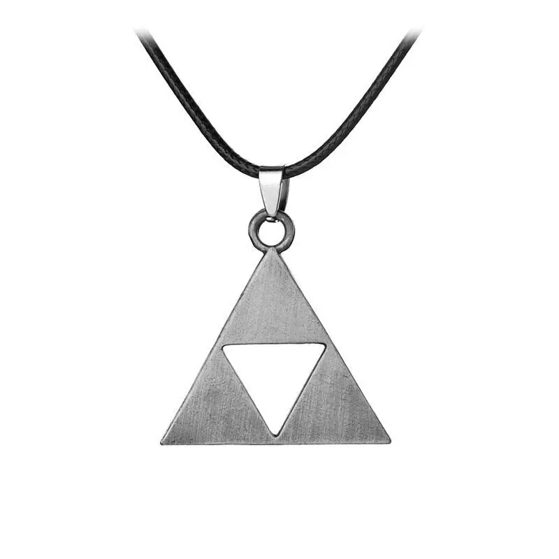 Hot Movies Necklace Triforce Trinity Triangle Amulet Black Pendant Fashion Vintage Game Jewelry Cosplay Women Wholesale
Hot Movies Necklace Triforce Trinity Triangle Amulet Black Pendant Fashion Vintage Game Jewelry Cosplay Women Wholesale