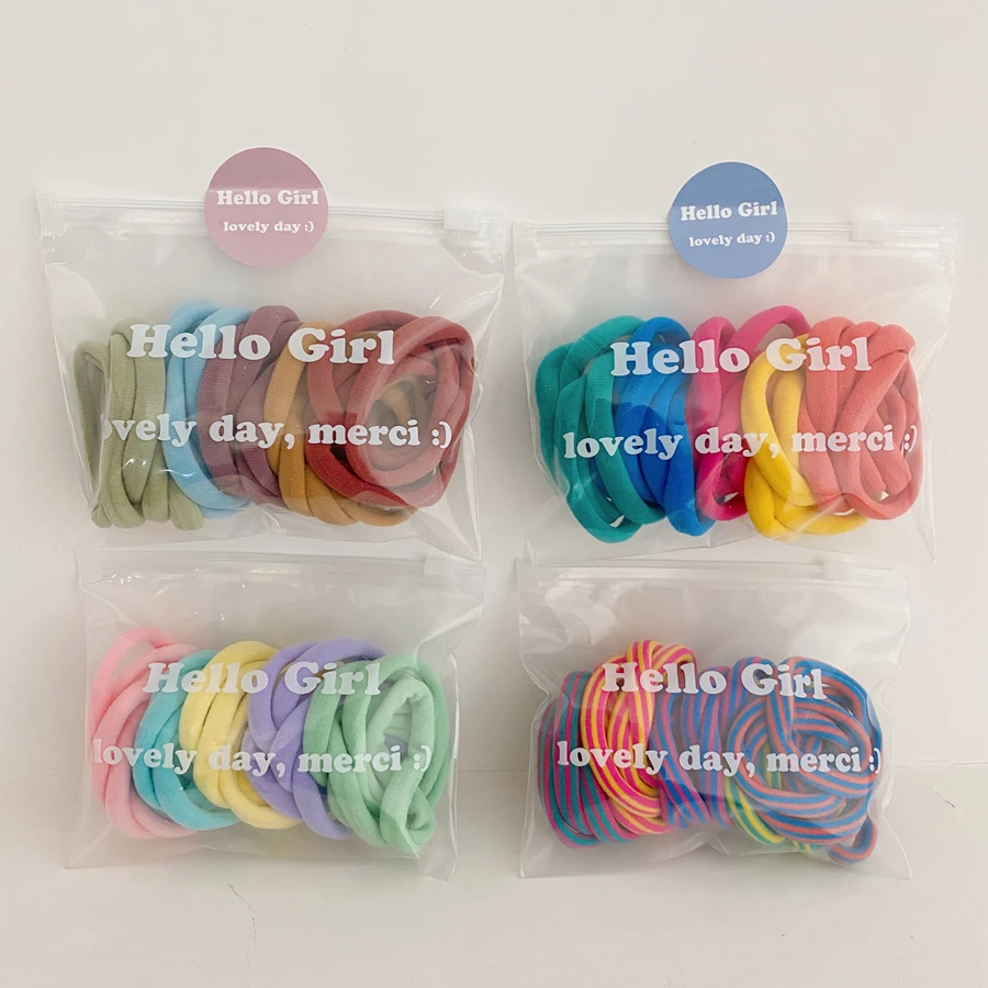 Xwen 25pcs/bag New Girls Basic Candy Color Hair Bands Hair Rope High Elastic Seamless Headband Fashion Hair Accessories 
Xwen 25pcs/bag New Girls Basic Candy Color Hair Bands Hair Rope High Elastic Seamless Headband Fashion Hair Accessories