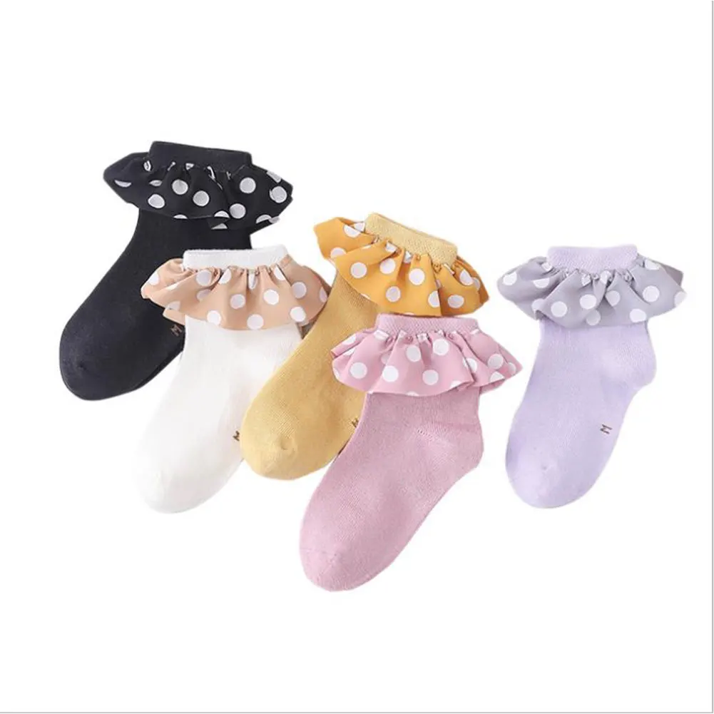 Baby Newborn Children Girls Polka Dot Print Ruffle Socks Cotton Soft Warm Infant Toddler Kids Autumn Winter Socks 0-8 Y
Baby Newborn Children Girls Polka Dot Print Ruffle Socks Cotton Soft Warm Infant Toddler Kids Autumn Winter Socks 0-8 Y