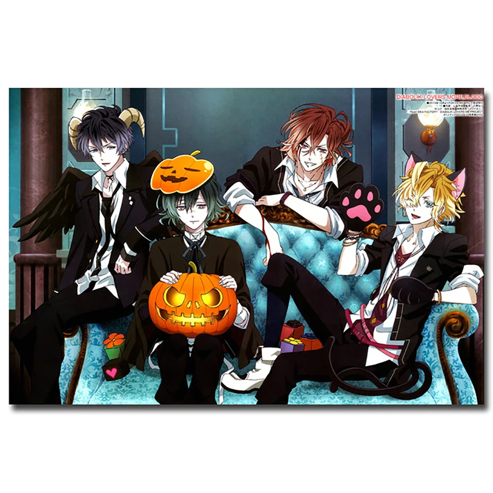 Canvas Painting Wall Art Diabolik Lovers Painting Anime Poster Nordic Printmaking Poster Modular Children's Bedroom Living Room
Canvas Painting Wall Art Diabolik Lovers Painting Anime Poster Nordic Printmaking Poster Modular Children's Bedroom Living Room
