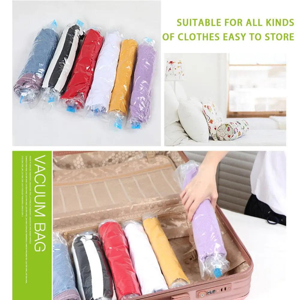3 Size Hand Roll Style Travel Vacuum Storage Bag Travel Storage Bag Practical Convenient Compression Bag Household Products
3 Size Hand Roll Style Travel Vacuum Storage Bag Travel Storage Bag Practical Convenient Compression Bag Household Products