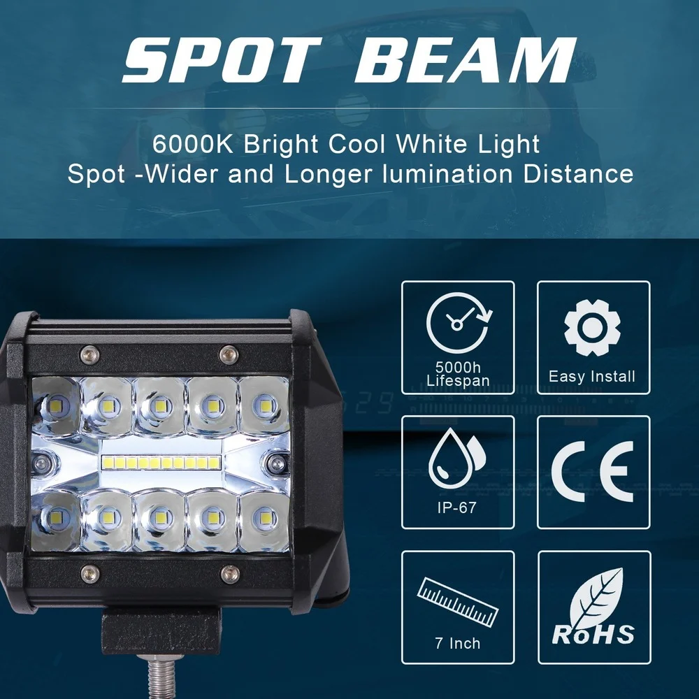 NEUE 4 Zoll 200W LED Auto Arbeit Licht Drei Reihe Mount Combo Fahr Lampe Caravan Lkw Off-road Trailer led lights for car light
NEUE 4 Zoll 200W LED Auto Arbeit Licht Drei Reihe Mount Combo Fahr Lampe Caravan Lkw Off-road Trailer led lights for car light