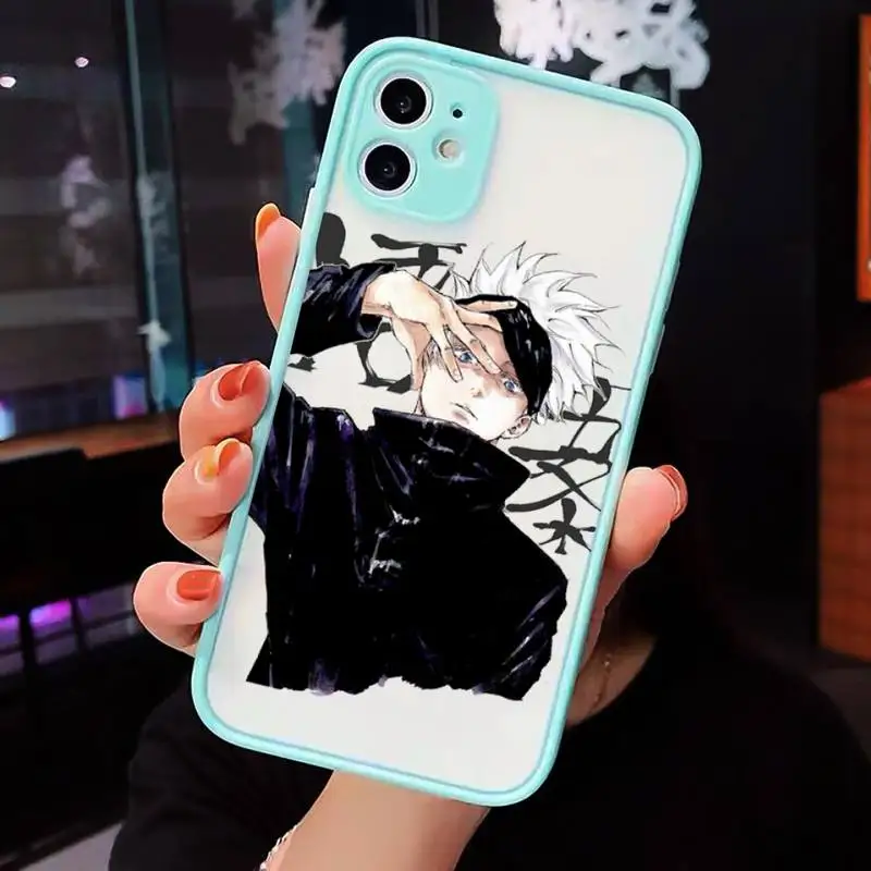 Jujutsu Kaisen Anime Phone Case matte transparent Clear Funda For blue iPhone 7 8 x xs xr 11 12 pro plus max mini
Jujutsu Kaisen Anime Phone Case matte transparent Clear Funda For blue iPhone 7 8 x xs xr 11 12 pro plus max mini