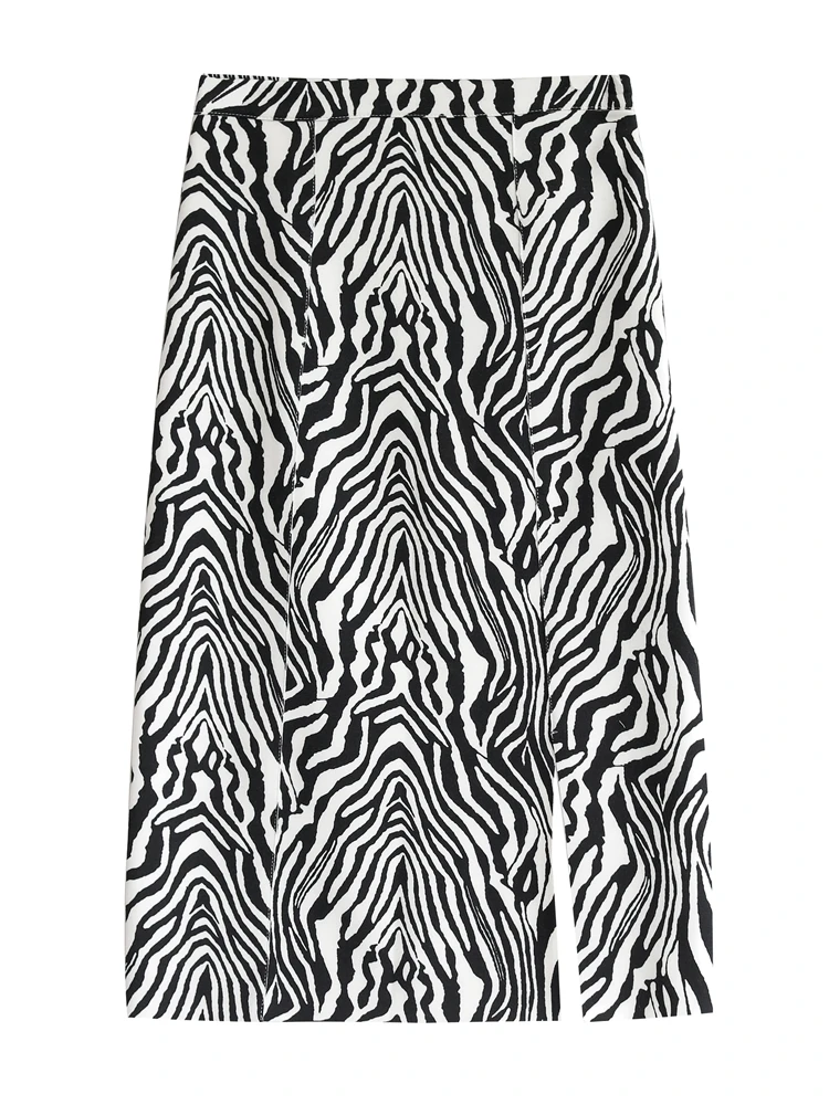 WERUERUYU Women Zebra Print Knitted Skirt Straight-Fit Elastic Waist Back Split Midi Length Vintage Ladies Outfits
WERUERUYU Women Zebra Print Knitted Skirt Straight-Fit Elastic Waist Back Split Midi Length Vintage Ladies Outfits
