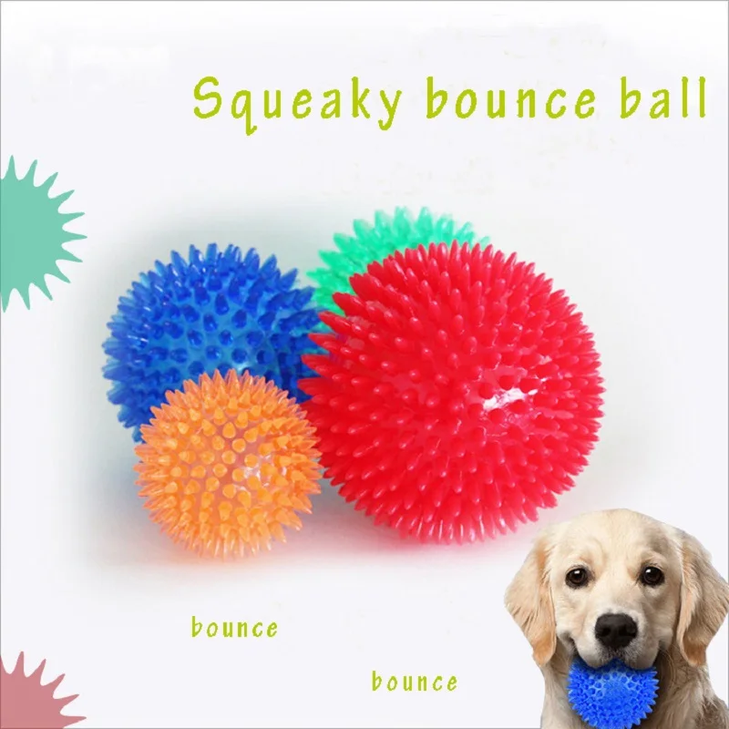 Hot Selling Pet Supplies TPR Bite Squeaky Soft Thorny Ball Pet Toy Ball Dog Bite Resistant Elastic Ball Dog Toy
Hot Selling Pet Supplies TPR Bite Squeaky Soft Thorny Ball Pet Toy Ball Dog Bite Resistant Elastic Ball Dog Toy