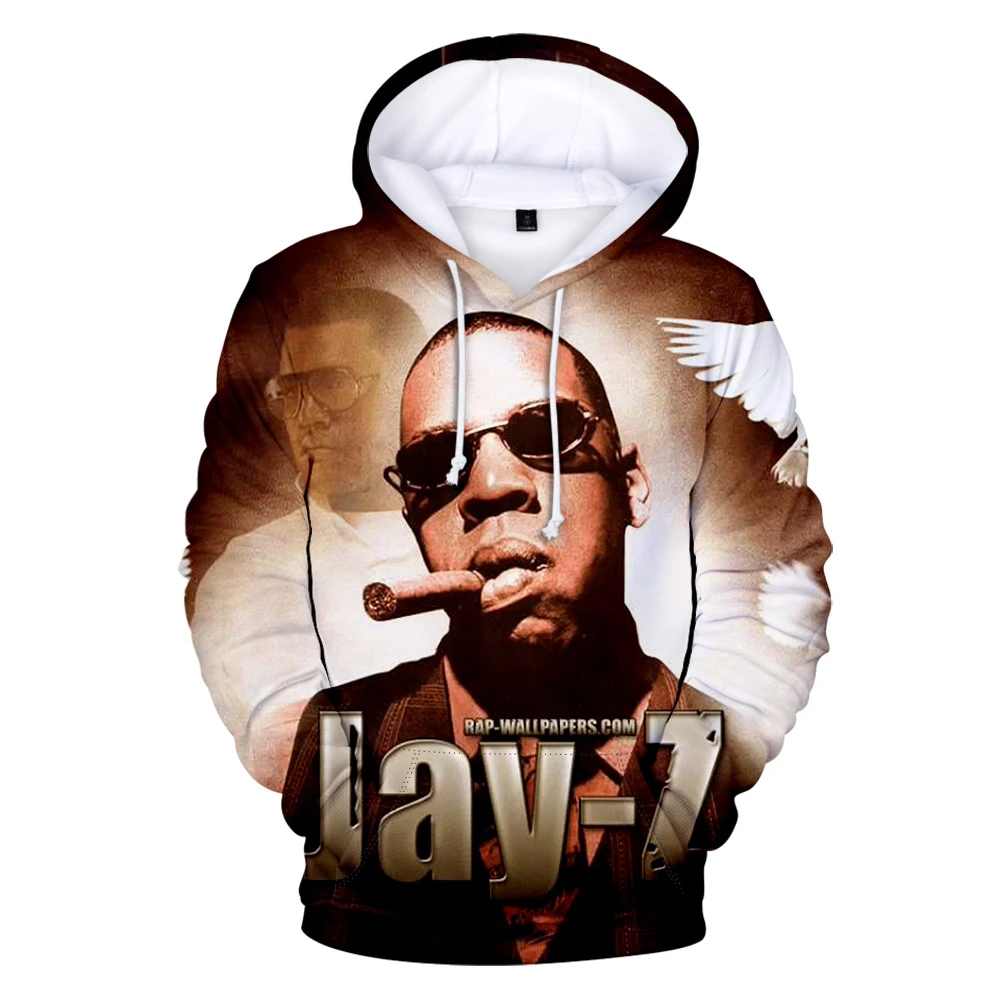 Rapper JAY-Z 2020 New 3D hip hop Fashion print Hooded sweatshirt Harajuku Men/Women Casual Hoodies Autumn Winter Pullover tops
Rapper JAY-Z 2020 New 3D hip hop Fashion print Hooded sweatshirt Harajuku Men/Women Casual Hoodies Autumn Winter Pullover tops