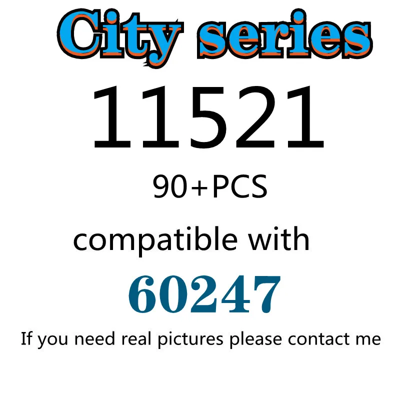 90PCS 11521 Building Block Toy City Series 60247 Assembled Building Block Children's Toy Gifts
90PCS 11521 Building Block Toy City Series 60247 Assembled Building Block Children's Toy Gifts