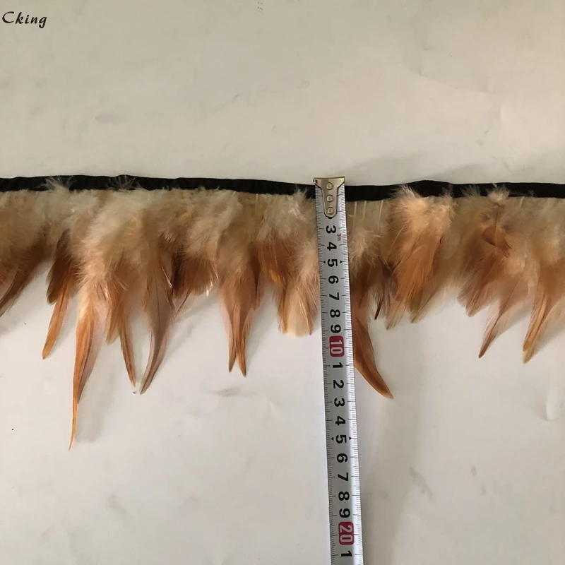 Wholesale 10 Meter Natural Chicken Rooster Tail Feather Trims Ribbons 10-15CM Strip for Dress Skirt Party Clothing Craft Making
Wholesale 10 Meter Natural Chicken Rooster Tail Feather Trims Ribbons 10-15CM Strip for Dress Skirt Party Clothing Craft Making