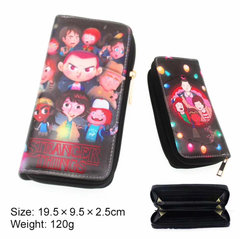 Cartoon Stranger Things Will Jonathan Wallet Zip PU Leather purse Card Holders Layers Boys Girls Long coin cosplay moneybag
Cartoon Stranger Things Will Jonathan Wallet Zip PU Leather purse Card Holders Layers Boys Girls Long coin cosplay moneybag