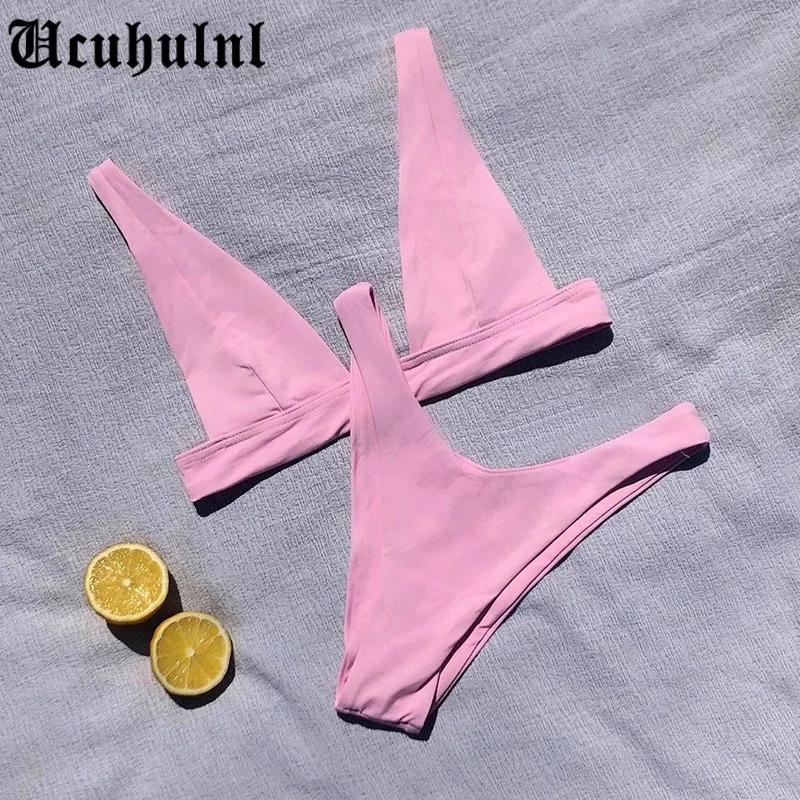 Bikini 2021 Sexy Swimsuit Women Push Up Swimwear High Waist Solid Bikini Set Female Bathing Suit Summer Beach Wear Swimming Suit
Bikini 2021 Sexy Swimsuit Women Push Up Swimwear High Waist Solid Bikini Set Female Bathing Suit Summer Beach Wear Swimming Suit