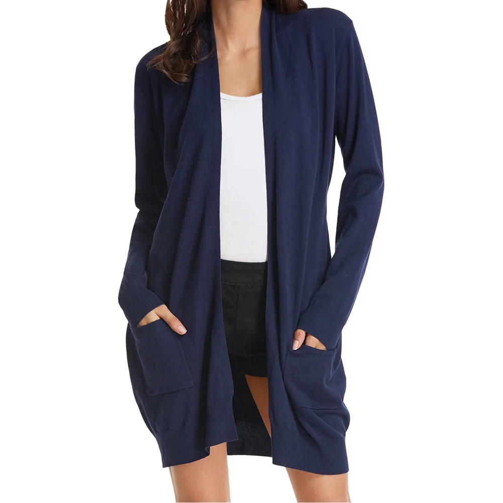 Grace Karin Open Front Plain Knit Cardigan Women Long Sleeve Sweater With Pockets Classic Sweater Coats Cusal Slouchy Outwear A5
Grace Karin Open Front Plain Knit Cardigan Women Long Sleeve Sweater With Pockets Classic Sweater Coats Cusal Slouchy Outwear A5
