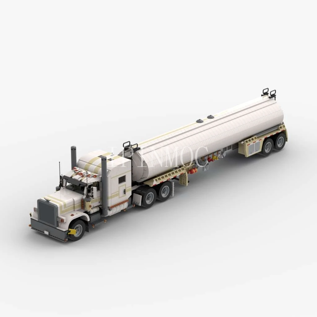 MOC 1:17 Semi-trailer Car Fuel Trailer Trailer Trailer Carrier Building Block Toy Static Model Compatible with Lego
MOC 1:17 Semi-trailer Car Fuel Trailer Trailer Trailer Carrier Building Block Toy Static Model Compatible with Lego