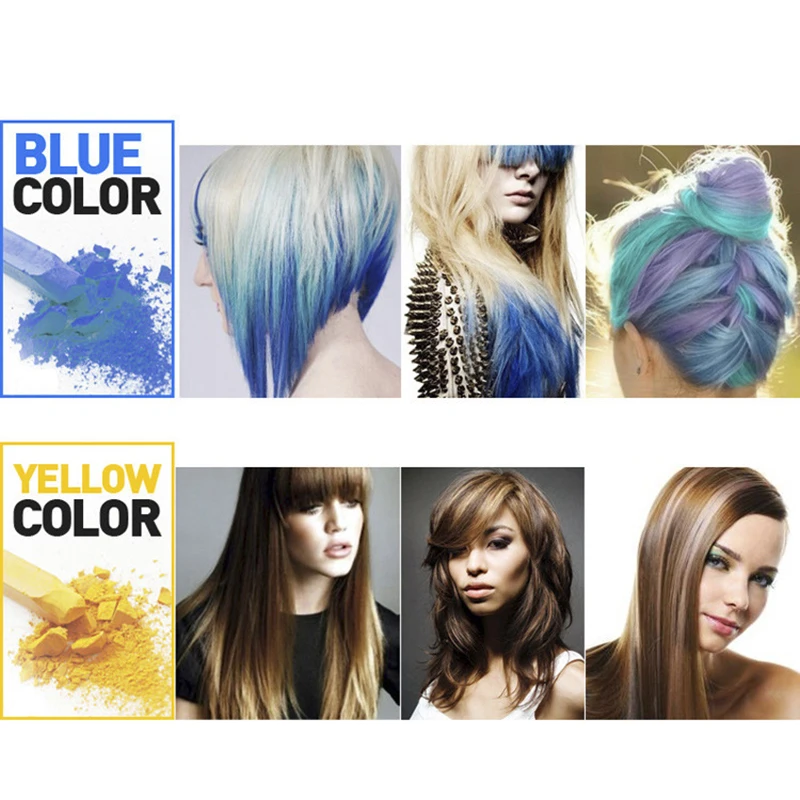 Fashion Hair Color Chalks Temporary Colors Hair Dye Pastels Kit Beauty Care Hair Styling Tools Crayons for Hair CIN6 89
Fashion Hair Color Chalks Temporary Colors Hair Dye Pastels Kit Beauty Care Hair Styling Tools Crayons for Hair CIN6 89