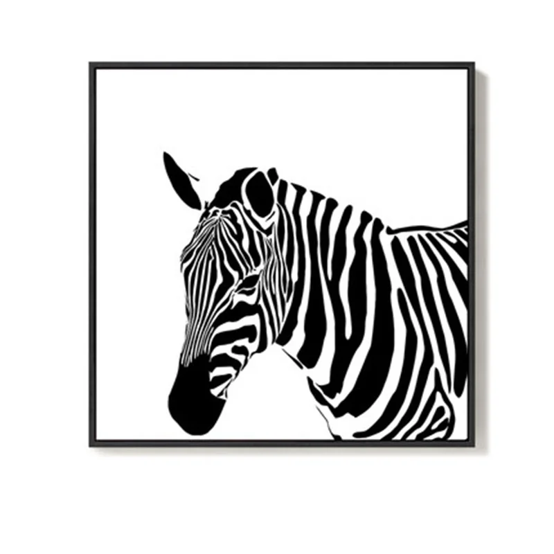 7 Colors Nordic Modern Living Room Canvas Decor Painting Simple Black And White Zebra Animals Poster HD Painted Wall Art Picture 
7 Colors Nordic Modern Living Room Canvas Decor Painting Simple Black And White Zebra Animals Poster HD Painted Wall Art Picture