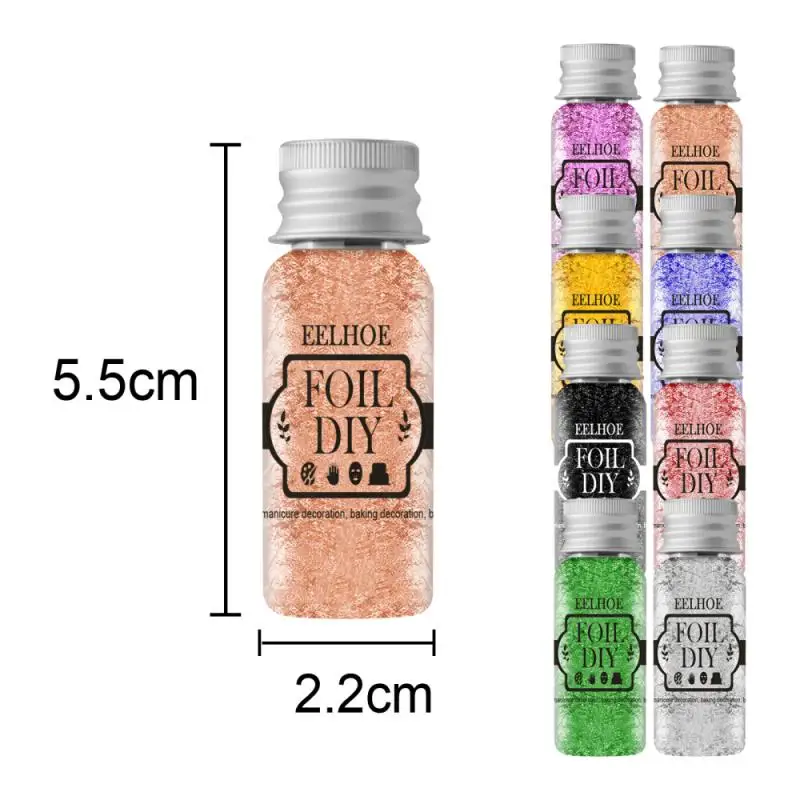 8 Color Gold Foil Paper Imitaition Gold Siver Flake Glitters Craft Leaf Flake Sheets Bulk Foil Paper Gilding DIY Nail Art Decor
8 Color Gold Foil Paper Imitaition Gold Siver Flake Glitters Craft Leaf Flake Sheets Bulk Foil Paper Gilding DIY Nail Art Decor