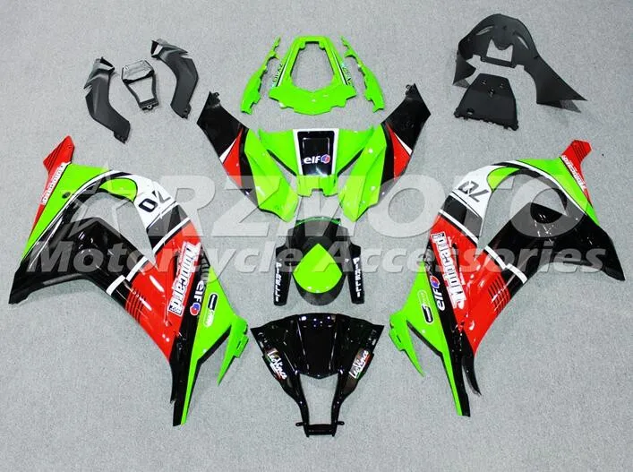 Injection New ABS Motorcycle Fairings kit Fit for Kawasaki ZX-10R 2011 2012 2013 2014 2015 10R 11 12 13 14 15 Cool Red green
Injection New ABS Motorcycle Fairings kit Fit for Kawasaki ZX-10R 2011 2012 2013 2014 2015 10R 11 12 13 14 15 Cool Red green