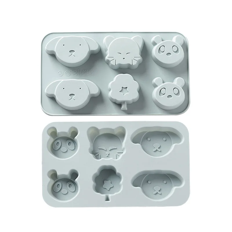 6 Cells Animal Fox Panda Bear Style Pastry Mould Heat Safe Material Silicone Cake Molds Diy Baking Biscuit Chocolate Mold
6 Cells Animal Fox Panda Bear Style Pastry Mould Heat Safe Material Silicone Cake Molds Diy Baking Biscuit Chocolate Mold