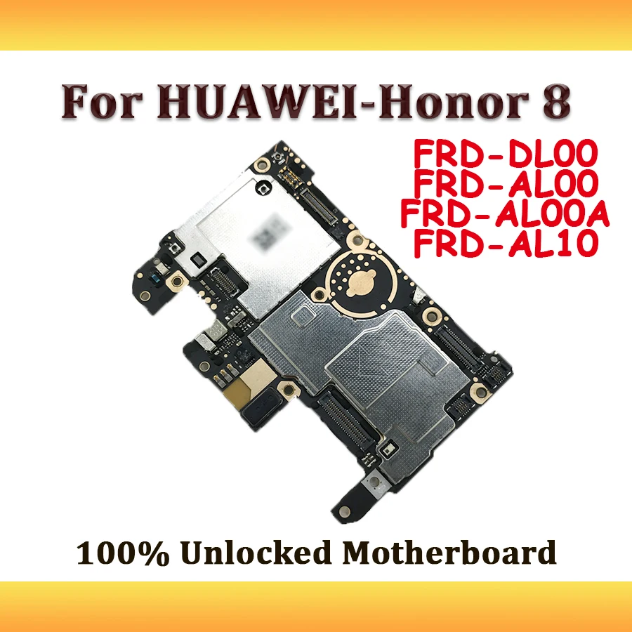 100% разблокированная материнская плата для HUAWEI Honor 8 с чипами разборка материнской