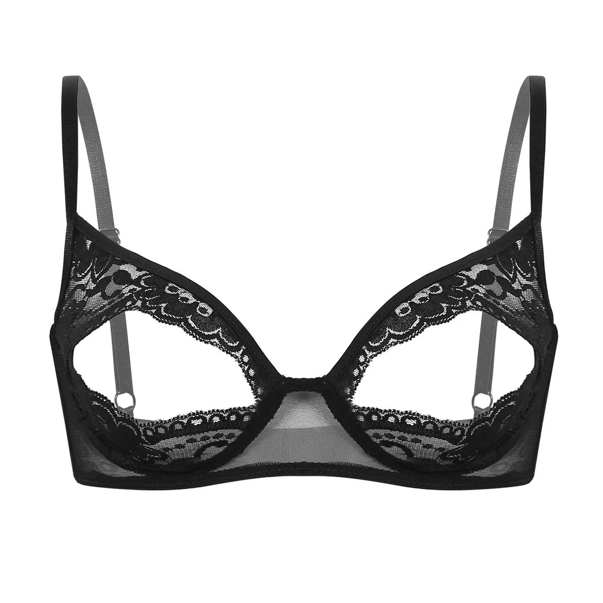 Sexy Female Womens Lingerie Exotic Open Bras Sissy Female Nightwear Lace Floral Nipple Split Bralette Wire-free Unlined Bra Top
Sexy Female Womens Lingerie Exotic Open Bras Sissy Female Nightwear Lace Floral Nipple Split Bralette Wire-free Unlined Bra Top