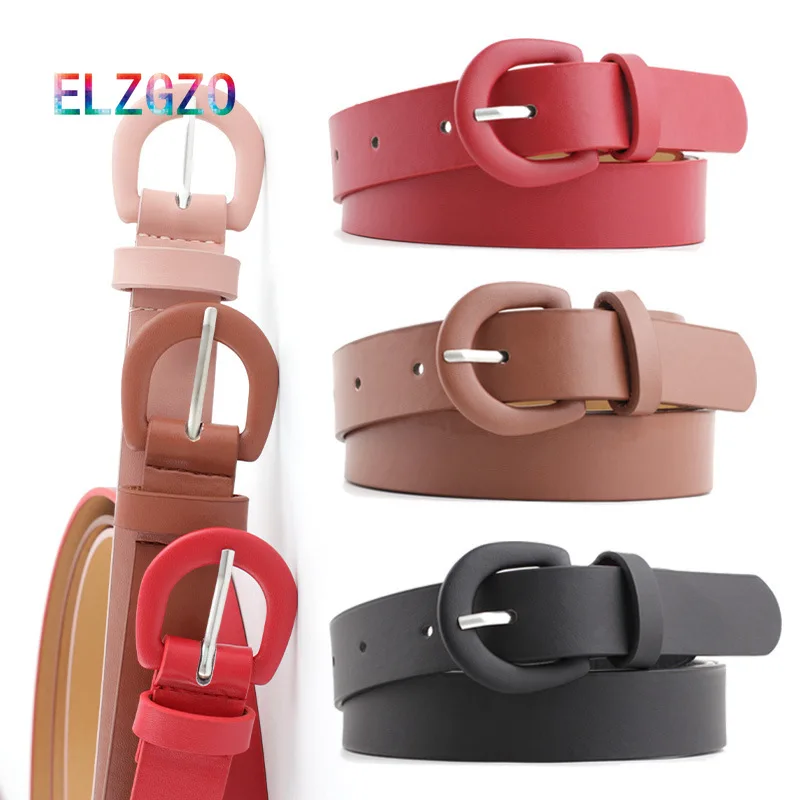 Fashion Women's Pin Buckle Belt New Solid PU Leather With Dress Small Belt Simple Candy Decorative Female's Jeans Thin Belt
Fashion Women's Pin Buckle Belt New Solid PU Leather With Dress Small Belt Simple Candy Decorative Female's Jeans Thin Belt