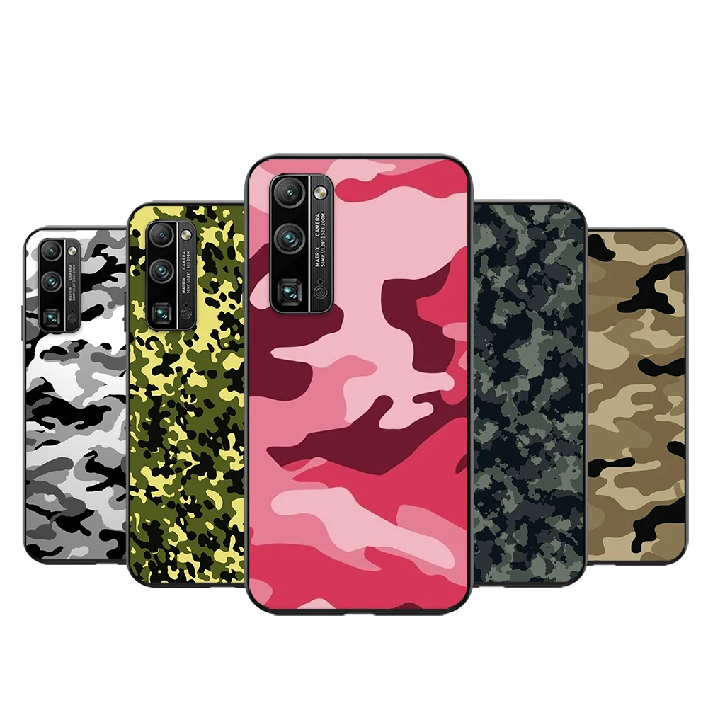 Silicone Soft TPU Cover Camouflage Army For Honor 50 X20 SE V30 30 30S Magic 3 Play 5 5T Pro Plus 5G Black Phone Case
Silicone Soft TPU Cover Camouflage Army For Honor 50 X20 SE V30 30 30S Magic 3 Play 5 5T Pro Plus 5G Black Phone Case