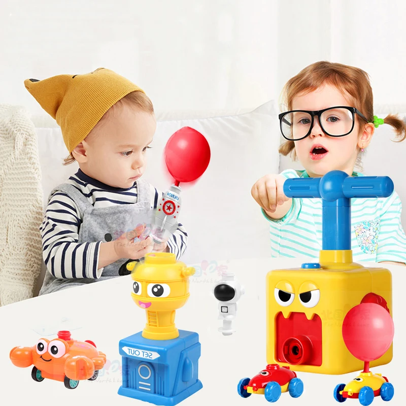 New Power Balloon Air Inertial Power Balloon Cars Toy Education Science Experiment Puzzle Fun Toys for Children Gift
New Power Balloon Air Inertial Power Balloon Cars Toy Education Science Experiment Puzzle Fun Toys for Children Gift