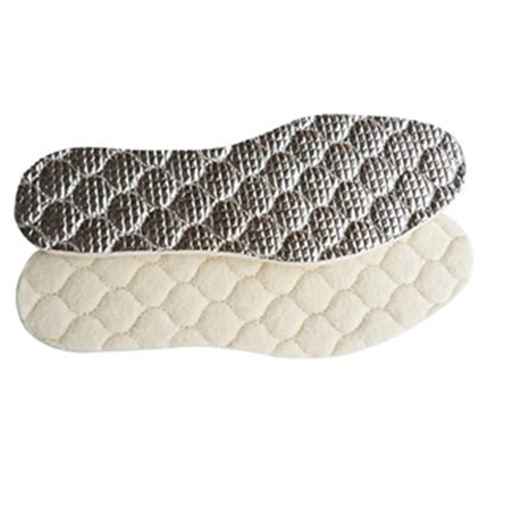 Winter Artificial Wool Warm Shoe Pad Shoes Insoles Unisex Shoe Pad for Snow Boots Shoes Aluminum Film Warm Insole
Winter Artificial Wool Warm Shoe Pad Shoes Insoles Unisex Shoe Pad for Snow Boots Shoes Aluminum Film Warm Insole