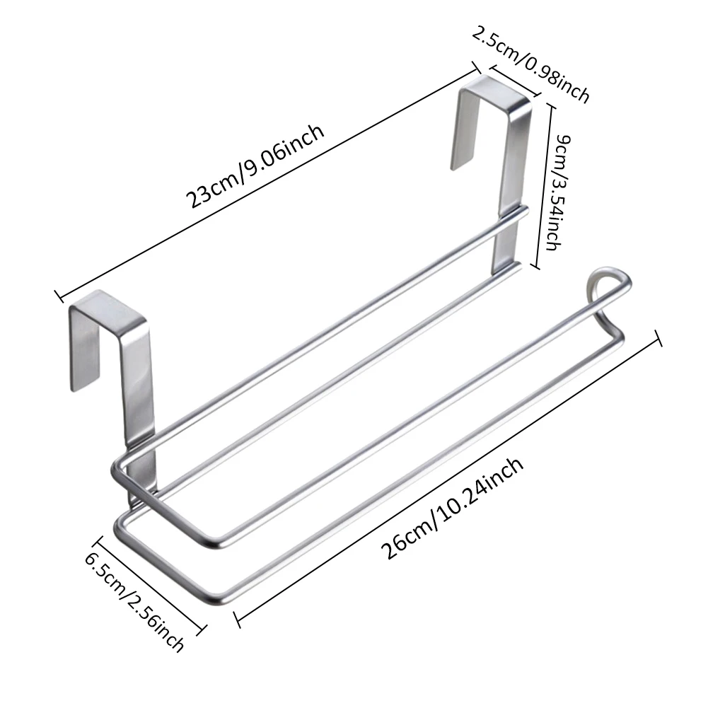 Innovative Kitchen Tissue Holder / Bathroom Cabinet Paper Holder / Metal Roll Paper Holder Drill Free
Innovative Kitchen Tissue Holder / Bathroom Cabinet Paper Holder / Metal Roll Paper Holder Drill Free