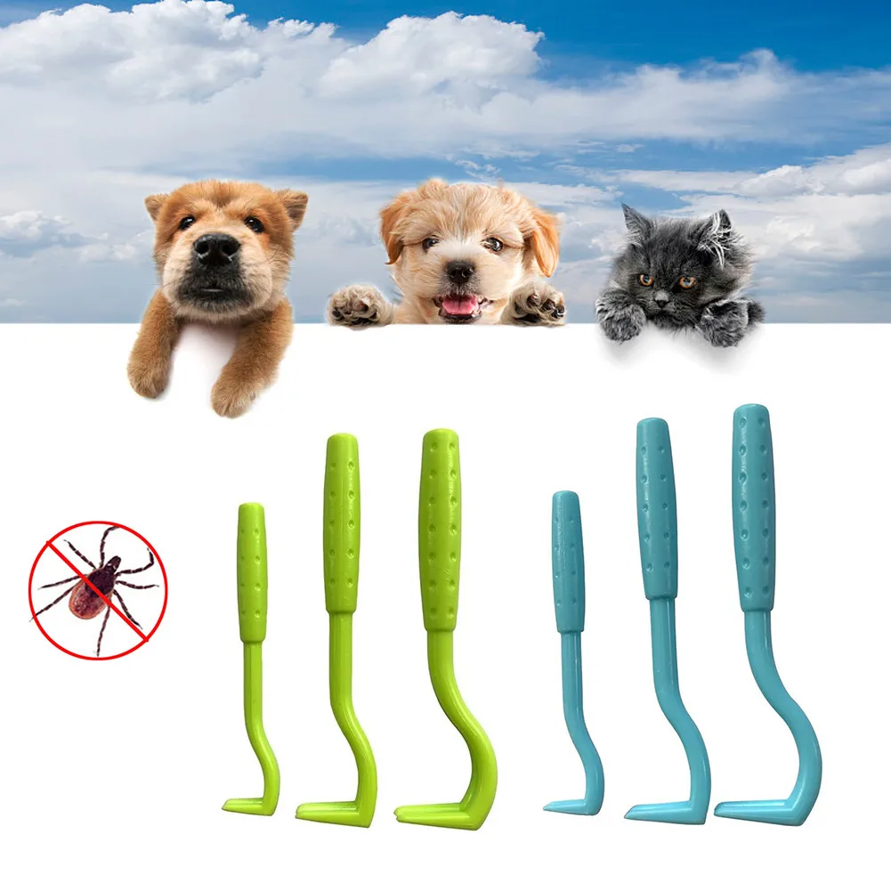 3pcs Pet Tick T-wist Remover Hook Picker Flea Scratching Extractor Cat Dog Grooming Product Tool Tweezers Comb Louses Pliers
3pcs Pet Tick T-wist Remover Hook Picker Flea Scratching Extractor Cat Dog Grooming Product Tool Tweezers Comb Louses Pliers