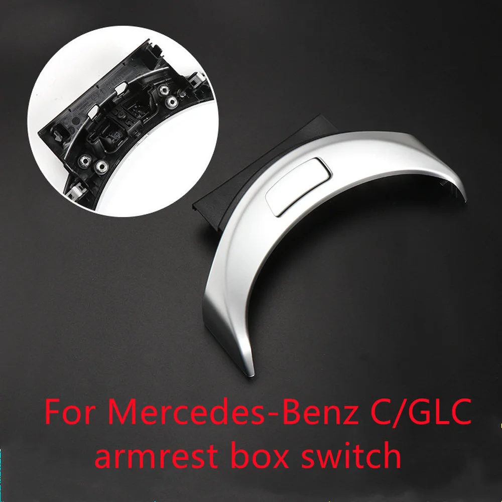 For Mercedes-Benz C-Class C180 C200 C260 GLC-Class GLC300 central control armrest box switch silver crescent button key
For Mercedes-Benz C-Class C180 C200 C260 GLC-Class GLC300 central control armrest box switch silver crescent button key