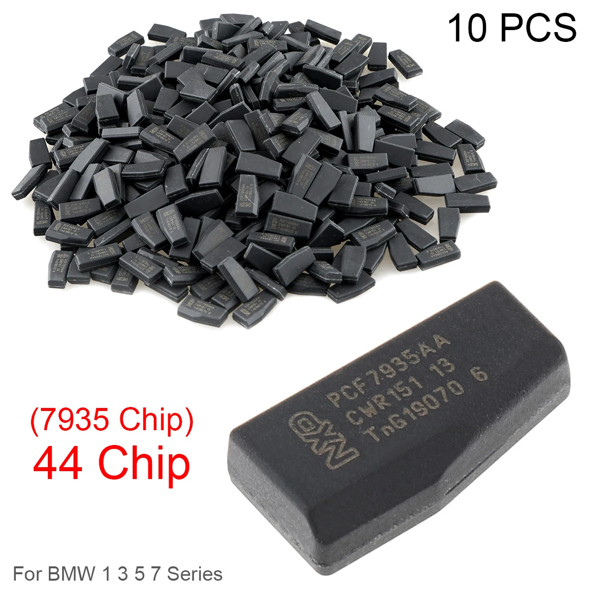 10 Pcs Blank ID44 PCF7935 Carbon Chip Car Key Transponder Chip Fit for BMW 1 3 5 7 Series
10 Pcs Blank ID44 PCF7935 Carbon Chip Car Key Transponder Chip Fit for BMW 1 3 5 7 Series