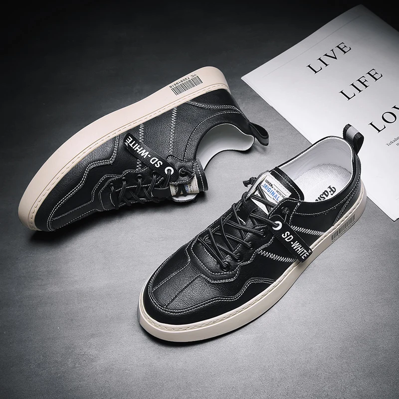 Fashion Sneakers Men Shoes Casual Leather Outdoor Shoes Brand Platform Handmade Breathable Walking Shoes Flat Non-Slip Sneakers
Fashion Sneakers Men Shoes Casual Leather Outdoor Shoes Brand Platform Handmade Breathable Walking Shoes Flat Non-Slip Sneakers