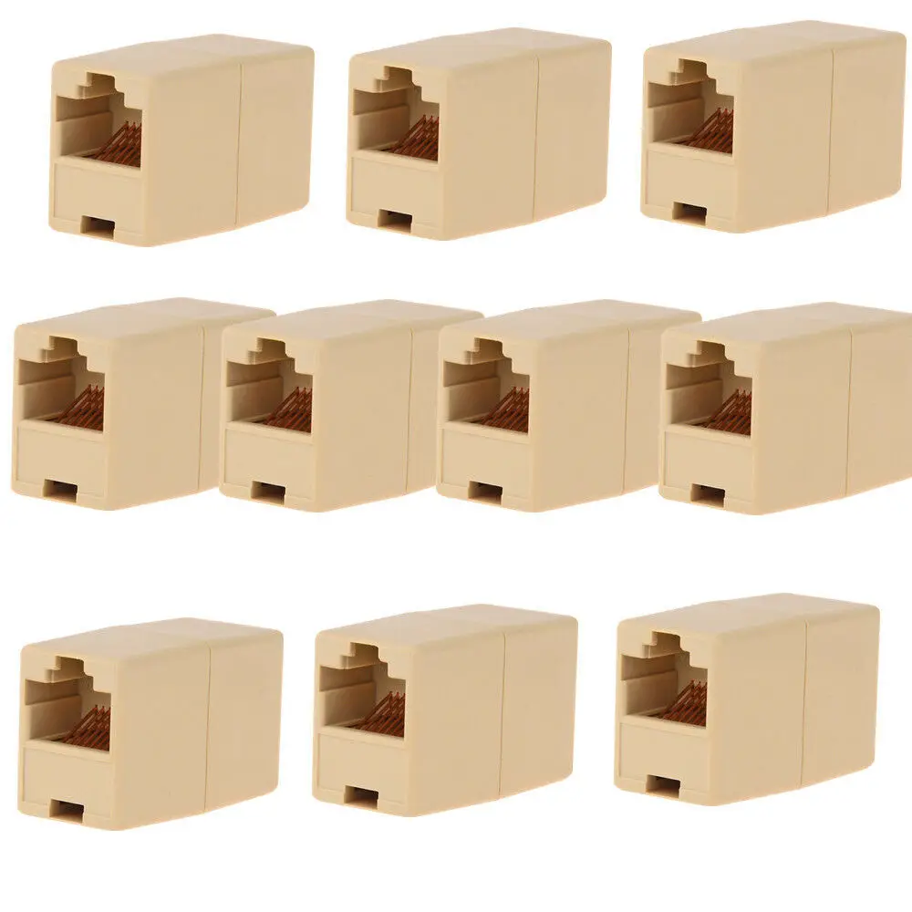 10Pack Wholesale RJ45 Female Network Adapter Ethernet LAN Connector Adapter Coupler Extender
10Pack Wholesale RJ45 Female Network Adapter Ethernet LAN Connector Adapter Coupler Extender