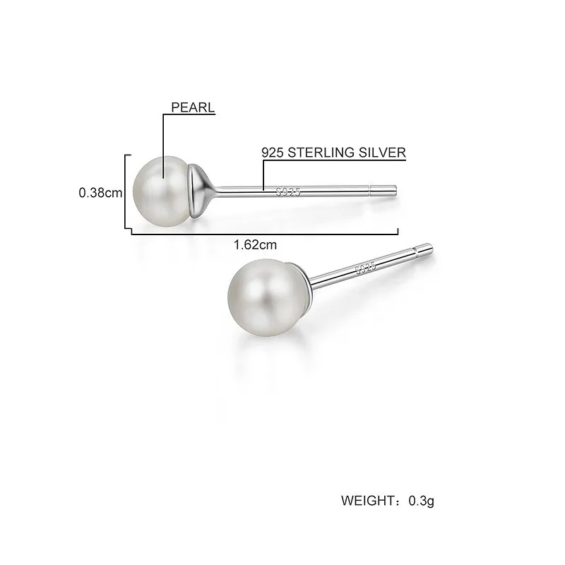 Flyleaf Simple High Quality Pearl Gold 100% 925 Sterling Silver Stud Earrings For Women Tiny Earings Fashion Fine Jewelry Luxury
Flyleaf Simple High Quality Pearl Gold 100% 925 Sterling Silver Stud Earrings For Women Tiny Earings Fashion Fine Jewelry Luxury