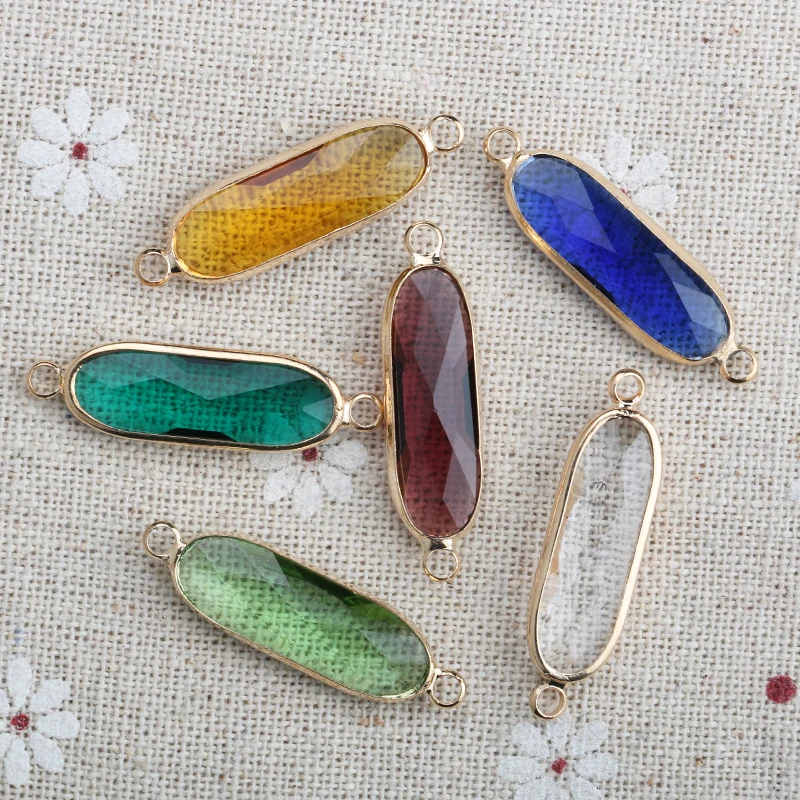 Овальные прозрачные стеклянные соединители для изготовления ювелирных изделий, браслетов, сережек, фурнитура, аксессуары «сделай сам», 32x8 ...
Овальные прозрачные стеклянные соединители для изготовления ювелирных изделий, браслетов, сережек, фурнитура, аксессуары «сделай сам», 32x8 ...