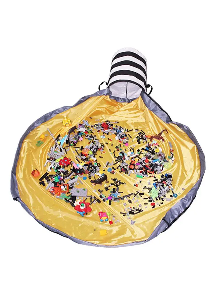 Toy Clean-up Storage Bag Multifunctional Portable Play Mat Toys Organizer Toy Bag Basket Integrated Waterproof Storage Bucket
Toy Clean-up Storage Bag Multifunctional Portable Play Mat Toys Organizer Toy Bag Basket Integrated Waterproof Storage Bucket