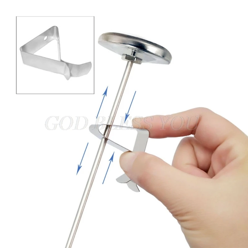 Thermometer Probe Clip for Ambient Temperature Reading Upgraded Meat Thermometer Probe Holder for BBQ Smoker Oven Grill
Thermometer Probe Clip for Ambient Temperature Reading Upgraded Meat Thermometer Probe Holder for BBQ Smoker Oven Grill