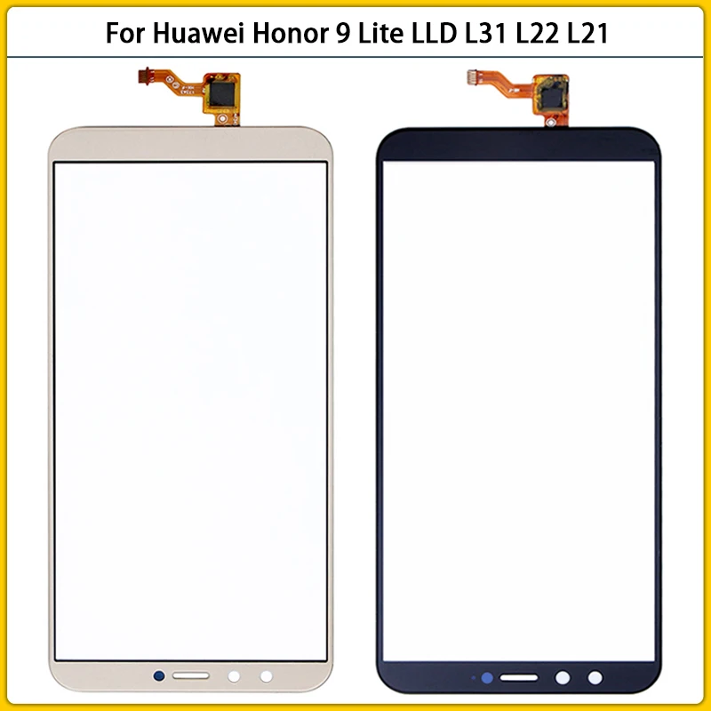 10 шт. Новый сенсорный экран для Huawei Honor 9 Lite LLD L31 L22 L21 Сенсорная панель дигитайзер